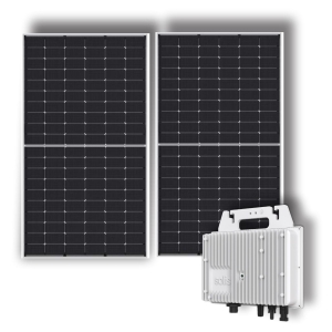 Combo 2 paneles 475w + microinversor 0,8kw